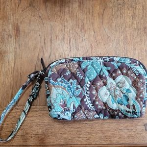 Vera bradley Java Blue wristlet